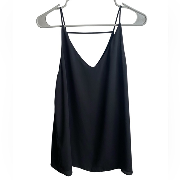 LOFT Black V-Neck Cami Top - Picture 1 of 4